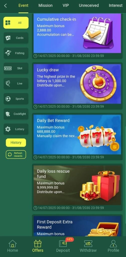 Golo777 Game