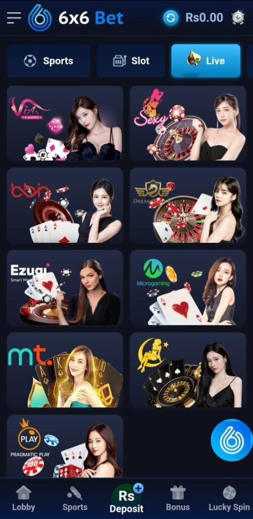 6x6 Bet Game