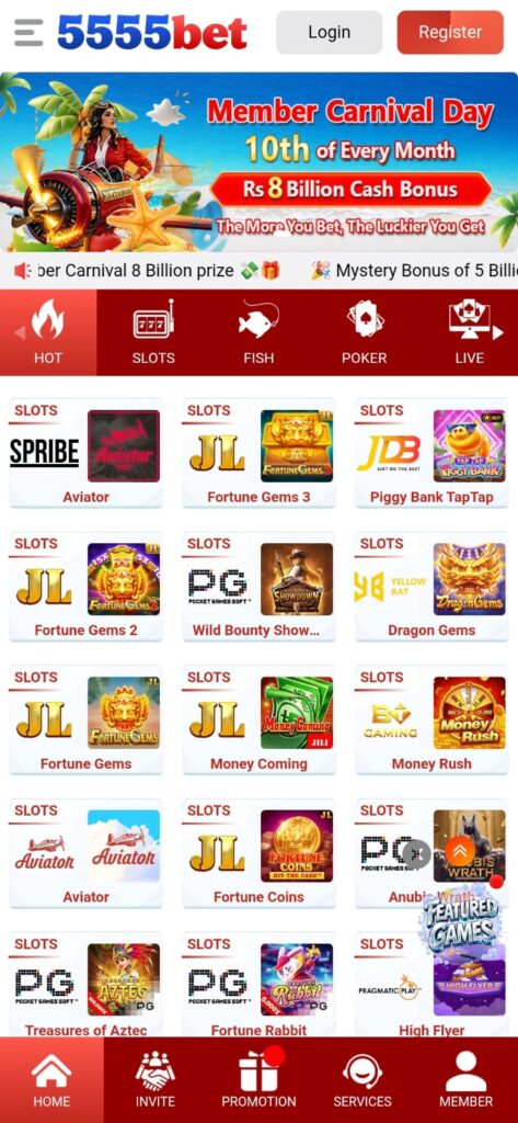 5555 Bet Game